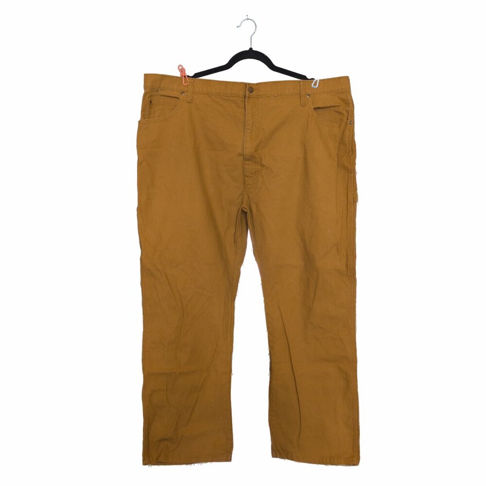 Dickies | Carpenter Work Pants | Brown Canvas Workwear | Men's Size 44"W x 30"L